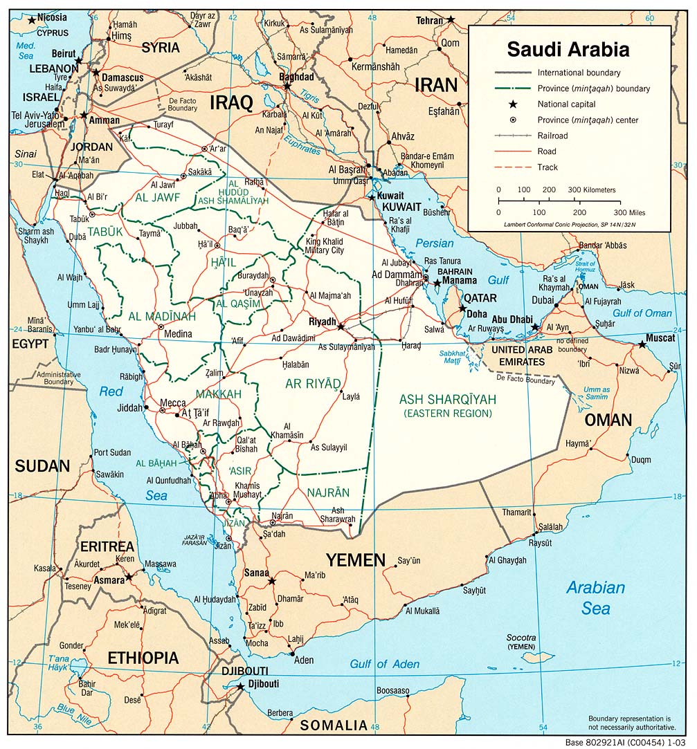 Saudi Arabia Maps Ecoi Net