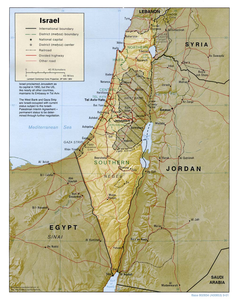 Israel - Maps - ecoi.net