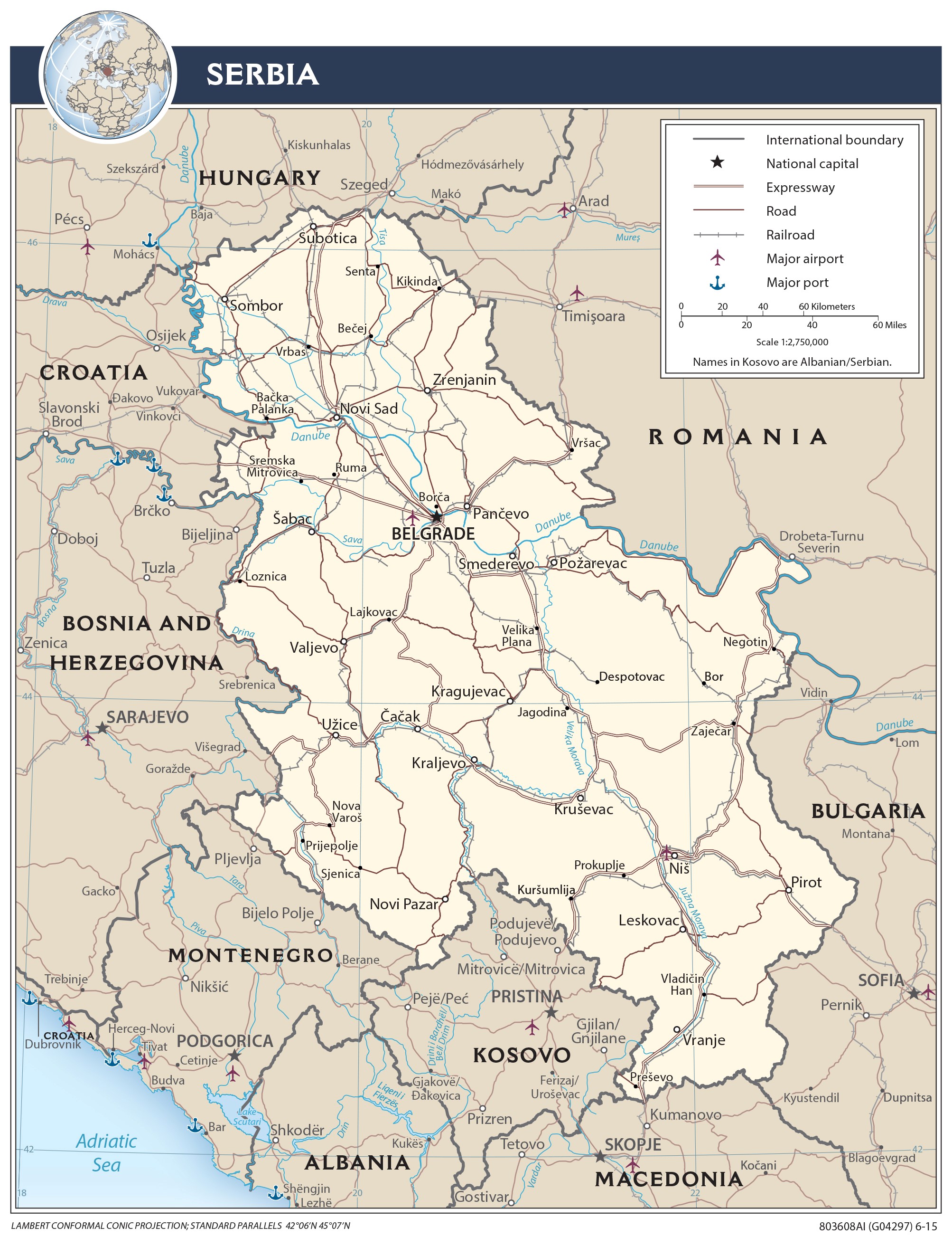 Serbia - Maps - ecoi.net