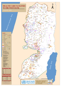 Palestine in world map